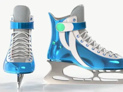 Ice skate 3D model