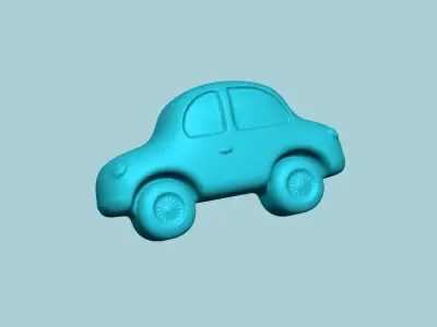 Jelly Candy Molding Car - Gummy Mould 3D print model