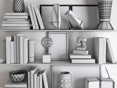 Decor set 12 3D model