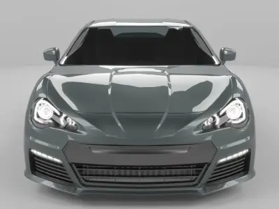 Subaru BRZ 3D model