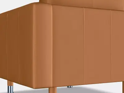 LANDSKRONA Armchair 4 Low-poly 3D model