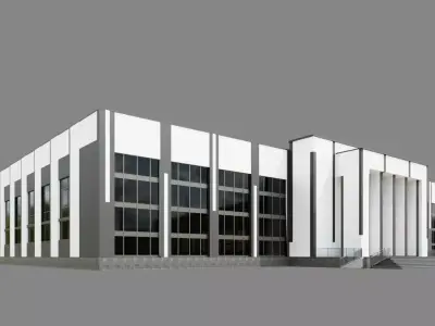 Sport Complex ID067 3D model