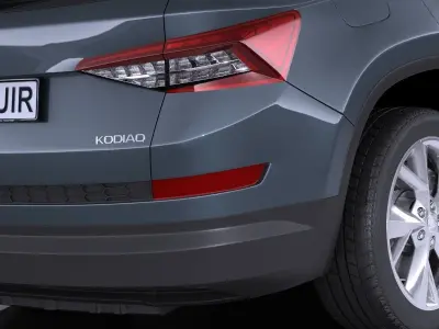 Skoda Kodiaq 2017 3D model