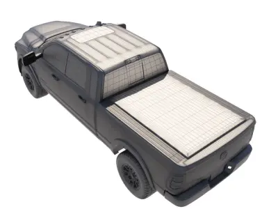 2020 Ram 2500 HD 3D model