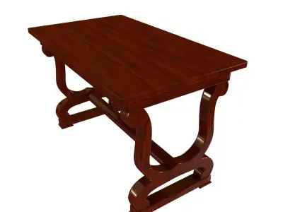 Antique Table 2 3D model