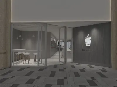 Milk Tea Shop 2 3D model