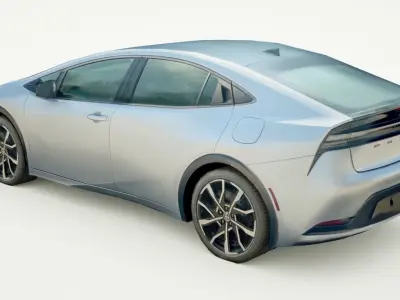 Toyota Prius Prime XSE 2023 Low-poly 3D model