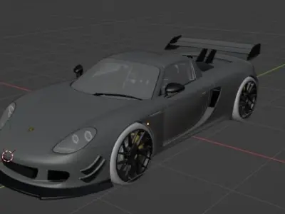 Porsche Carrera 3D model