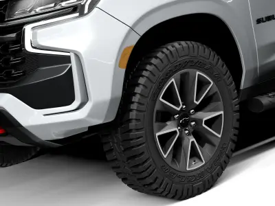 Chevrolet Z71 Suburban 2021 3D model