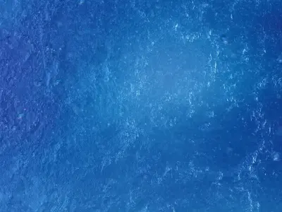 3D High Detailed Ice Ground Scene model 3D model