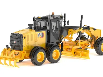 CAT 150 Motor Grader 3D model
