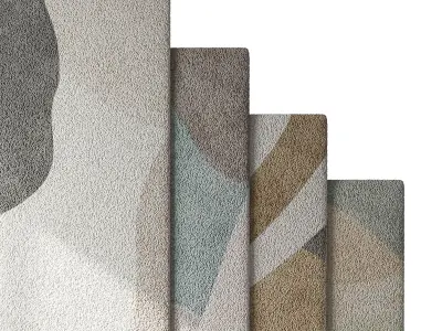 Carpet set 77 3D model