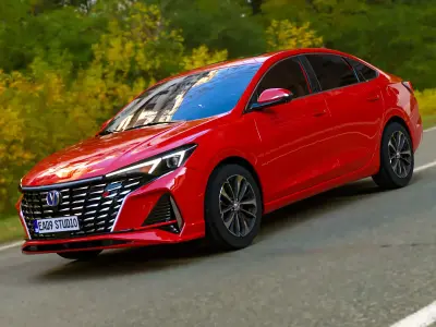 Changan Eado Plus 2023 3D model