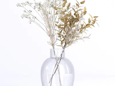 Bouquet 02 3D model buy