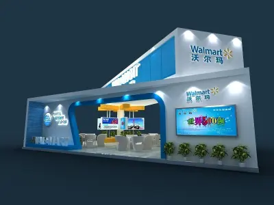 Exhibition - Area - 12X9 3DMAX2009-01 3D model