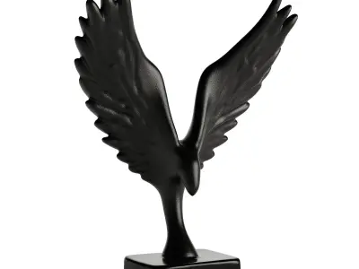 Decorative Abstract Sculpture 06 3D model