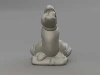 Ceramic Toucan parrot 3D print model