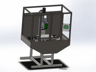DIY CNC Milling Machine 3D print model