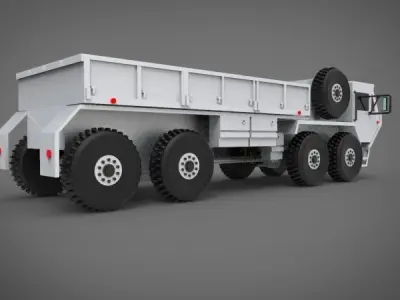 Oshkosh Military Vehicle 3D model