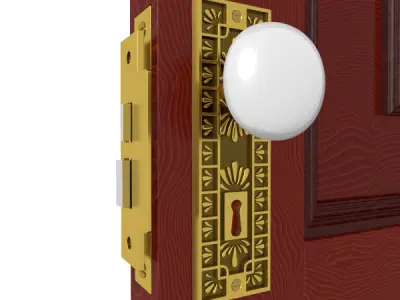 Door Knob Hardware 4 3D model