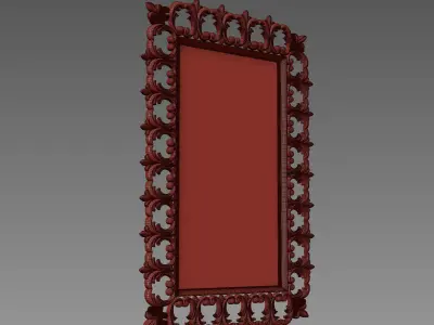 Classic frames mirror 3D model