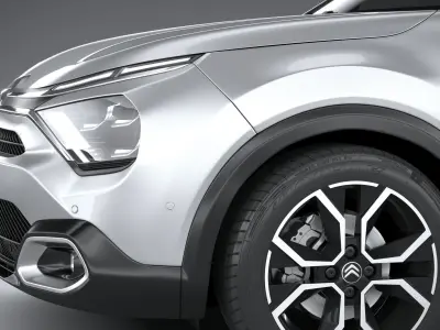 Citroen C4X 2023 3D model