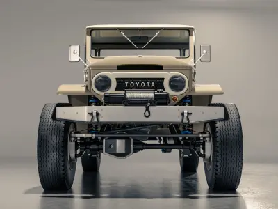 Toyota FJ45 Restomod Vintage Style 3D model