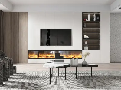 Modern Room Luxury Living Style 3D model