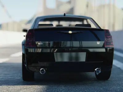 Chrysler 300C Sedan 2009  3D model