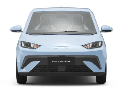 2025 BYD Dolphin Surf Atto1 with Interior 3D model