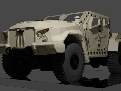 Joint Light Tactical Vehicle - Ready to print 3D print model