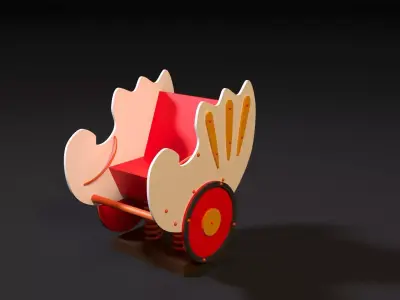 Attraction seashell 3D model