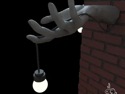 Hand Holder 3D print model