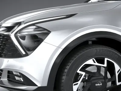 Kia Sportage v2 2022 3D model