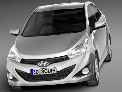 Hyundai HB20 S 2013 3D model