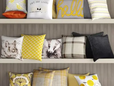 Mellow yellow 3D model