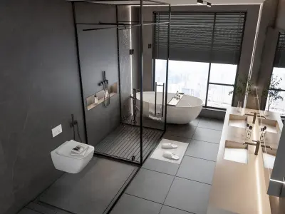Bathroom 91 3D model