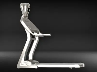 Treadmill Running  Pendant 3D print model
