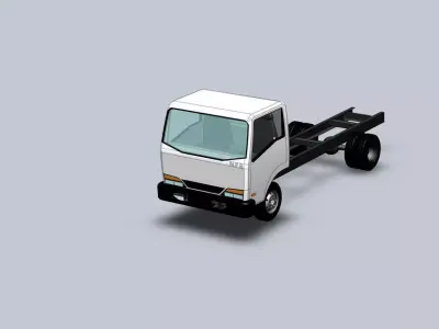 Mini Truck  Free 3D model