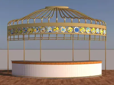 Cocktail Bar 3D model