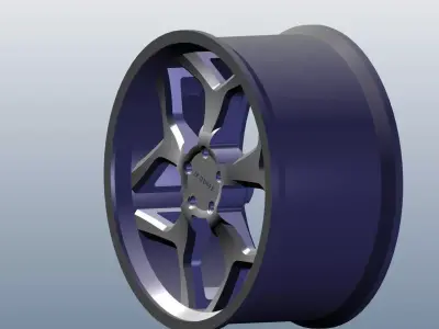 Audi Rim 3D model