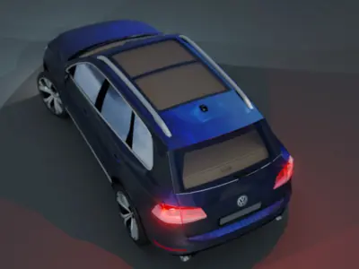 2011 Volkswagon Touareg TDI 3D model