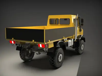 Mercedes-Benz U4000 Unimog 3D model