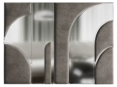 Panel 3D model 16
