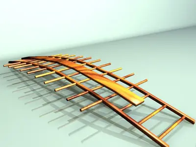 orthopaedic wall bars 3D model