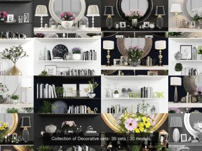 Collection of Decorative sets- 30 sets
