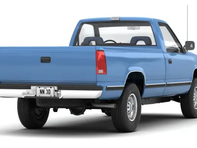 GENERIC PICKUP TRUCK 23 3D model