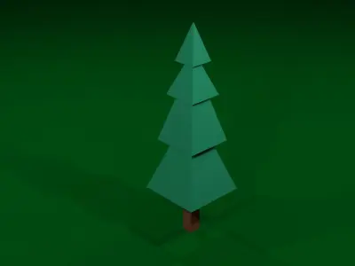 A house in the forest 3D model