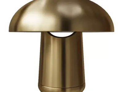 Ongo Mushroom Table Lamp  Low-poly 3D model