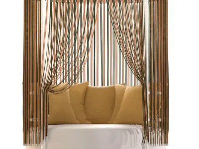 Lounge Bed Oasi 3D model